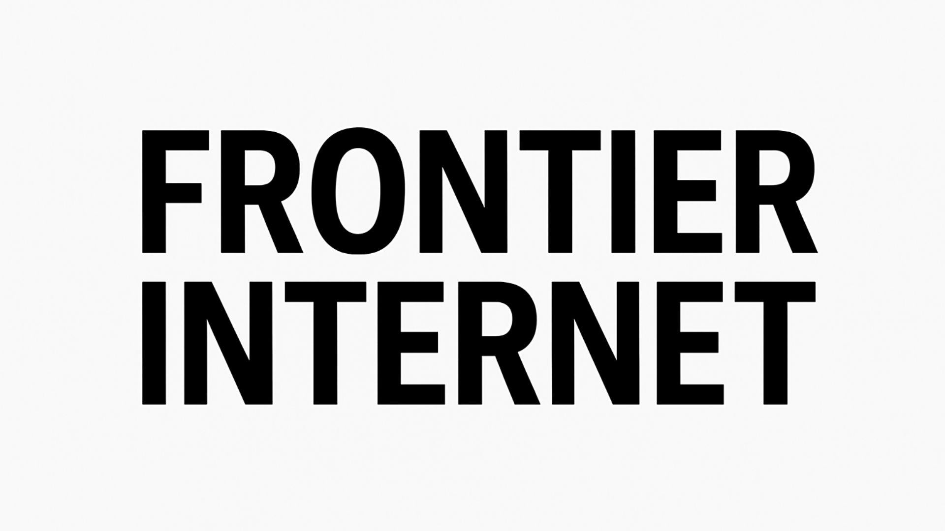 frontier internet