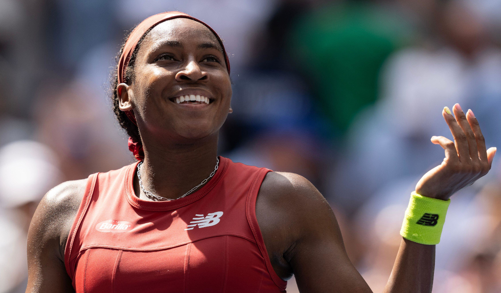 Coco Gauff Smiling