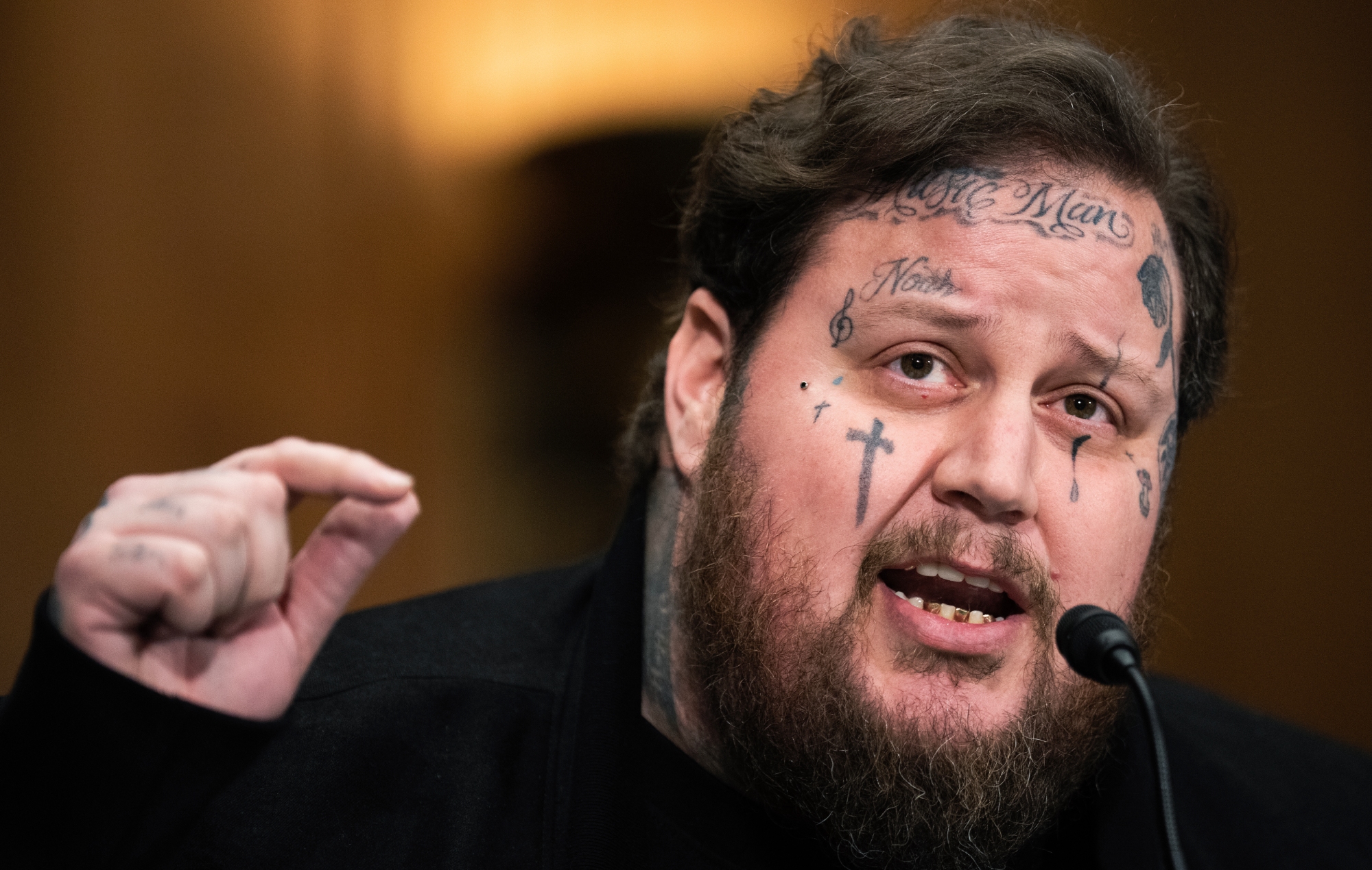 Jelly Roll musician portrait 2024