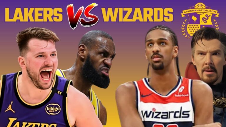 lakers vs wizards