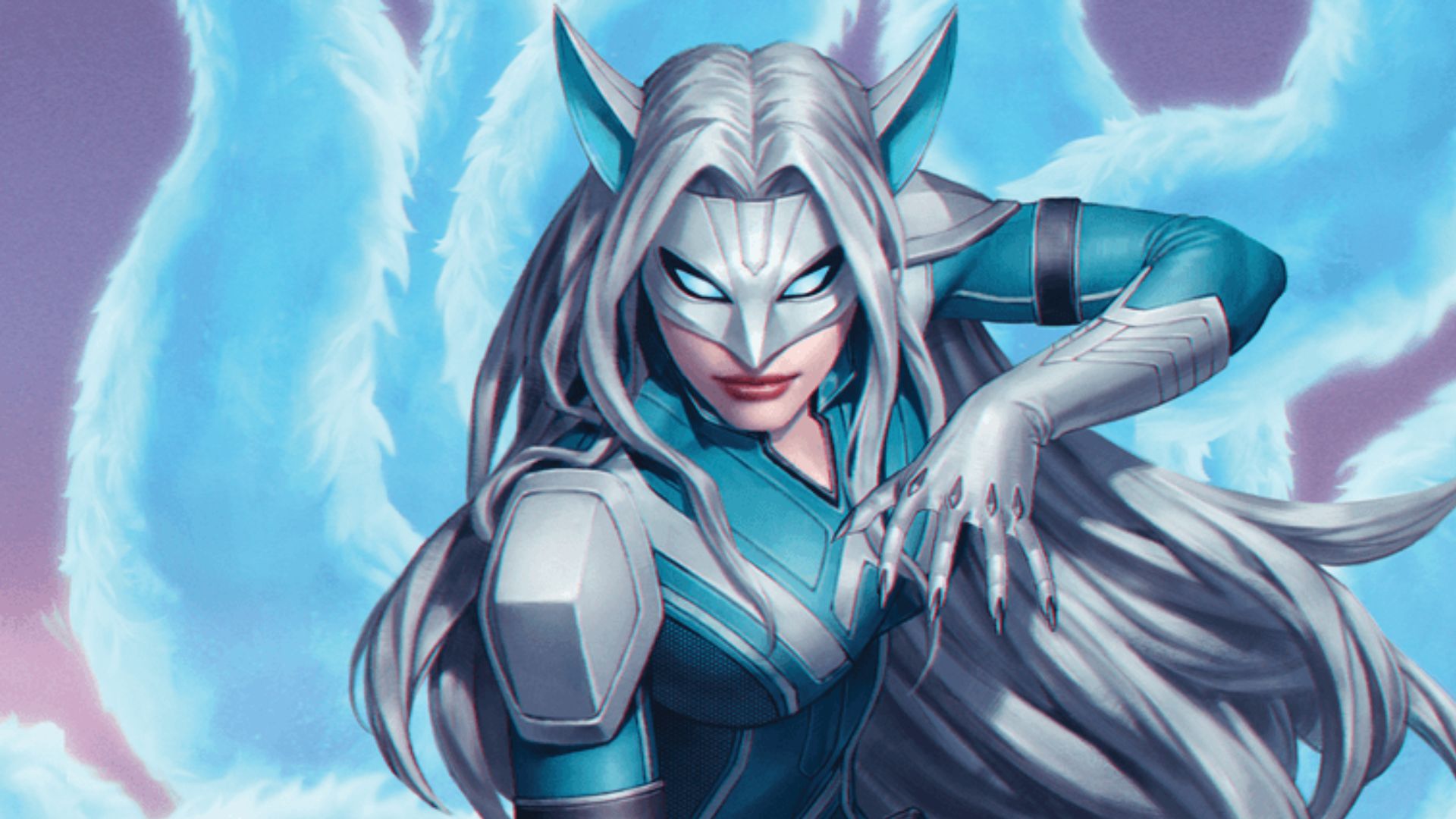 White Fox Marvel inspired visual banner